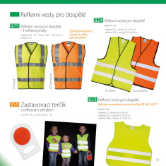 Reflexné traky elastické - žlté - reflexný pruh 13 cm - spĺňajú normu EN 13356 Reflexné traky elastické - žlté - reflexný pruh 13 cm - spĺňajú normu EN 13356